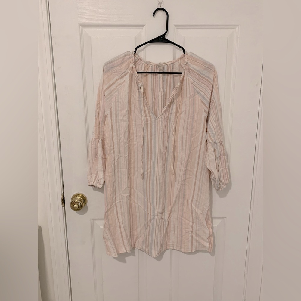 Loft Beach Striped dress / cover up 💞